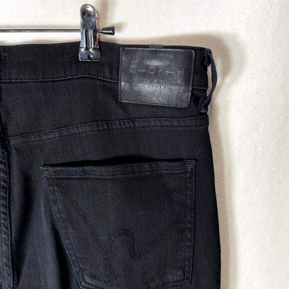 Citizen's of Humanity by Jerome Dahan Black Straight Leg Pants Mens Size 36 x 31 - Picture 2 of 13